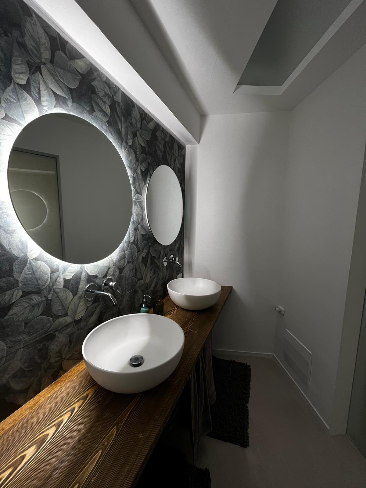 Bagno doppio lavabo